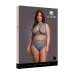 Duo Net Key-Hole Bra Set - Queen Size