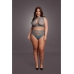 Duo Net Key-Hole Bra Set - Queen Size
