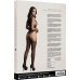 Contrast Suspender Bodystocking - One Size