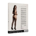 Contrast Suspender Bodystocking - One Size