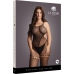 Duo Net High Neck Bodystocking - Plus Size