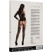 Criss Cross Neck Bodystocking - One Size