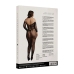 Lace Sleeved Bodystocking - Plus Size