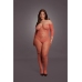 Lace Long-Sleeved Bodystocking - Queen Size