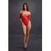 Crotchless Rhinestone Teddy - One Size