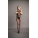 Crotchless Leopard Bodystocking - One Size