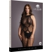 Crotchless Leopard Bodystocking - Plus Size