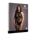 Crotchless Leopard Bodystocking - Plus Size