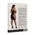 Knee-Length Lace and Fishnet Dress - Plus Size