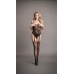 Suspender Rhinestone Bodystocking - One Size