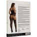Suspender Rhinestone Bodystocking - Plus Size