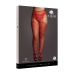Suspender Rhinestone Pantyhose - Plus Size
