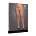 Shredded Suspender Pantyhose - Queen Size