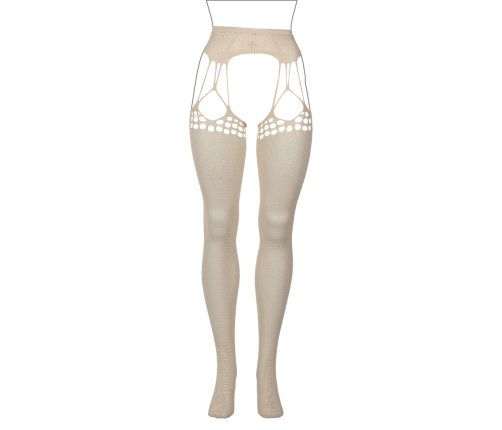 Shredded Suspender Pantyhose - Queen Size