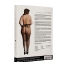 Shredded Suspender Pantyhose - Plus Size