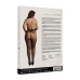 Shredded Suspender Pantyhose - Plus Size