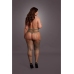 Shredded Suspender Pantyhose - Queen Size