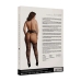 Suspender Striped Pantyhose - Plus Size