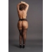 Suspender Leopard Pantyhose - Plus Size