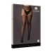 Suspender Leopard Pantyhose - Plus Size