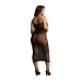 High Neck Dress - Plus Size