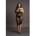High Neck Dress - Plus Size
