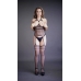 Strappy Suspender Bodystocking - One Size