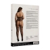 Strappy Suspender Bodystocking - Plus Size