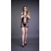 Peek-A-Boo Fishnet Dress - One Size
