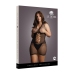 Peek-A-Boo Fishnet Dress - Plus Size