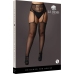 High-Waist Garterbelt Stockings - Plus Size