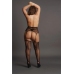 High-Waist Garterbelt Stockings - Plus Size