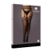 Garterbelt Stockings with Open Design - Plus Size