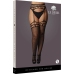 Garterbelt Stockings with Open Design - Plus Size