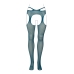 Suspender Pantyhose with Strappy Waist - Queen Size