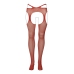 Suspender Pantyhose with Strappy Waist - Queen Size