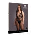 Bodystocking with Accentuated Lines - OSX - Black