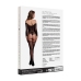 Leg Avenue Bodystocking Off-Shoulder Black Gold Glitter One Size