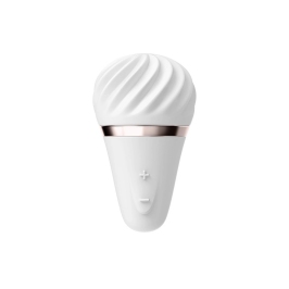 Satisfyer Little Wand Compact Lay-On Massager with Ergonomic Handle Pink Satisfyer Little Wand Compact Lay-On Massager with Ergonomic Handle Pink