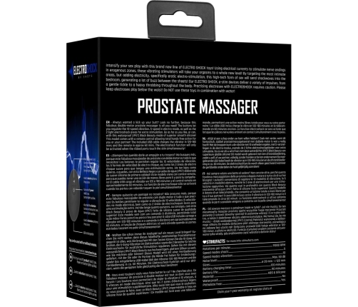 E-Stimulation Vibrating Prostate Massager