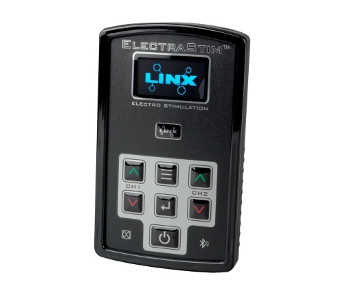ElectraStim Linx Dual Output Electronic Stimulator Black App Control