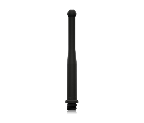 Ergoflo - Silicone Flex Tip for Anal Shower - 8 / 20 cm - Black