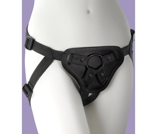 Adrien Lastic Snap Strap Adjustable Intimate Harness Black Universal
