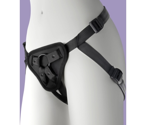 Adrien Lastic Snap Strap Adjustable Intimate Harness Black Universal