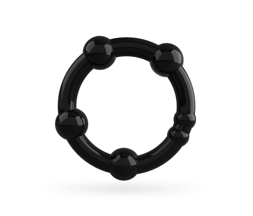 Triple Bead Performance Ring Set Black by Triple Bead - 3 Sizes, Textured Surface