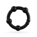 Triple Bead Performance Ring Set Black by Triple Bead - 3 Sizes, Textured Surface