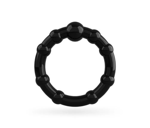Triple Bead Performance Ring Set Black by Triple Bead - 3 Sizes, Textured Surface