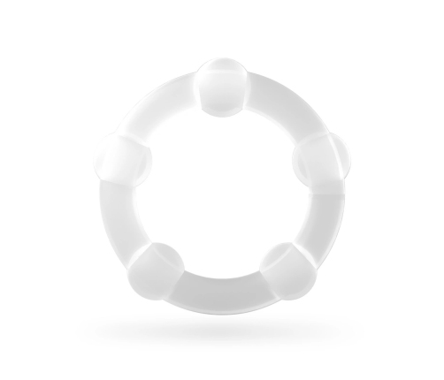 NMC Triple Bead Intimate Ring Set Clear - Flexible 3 Sizes