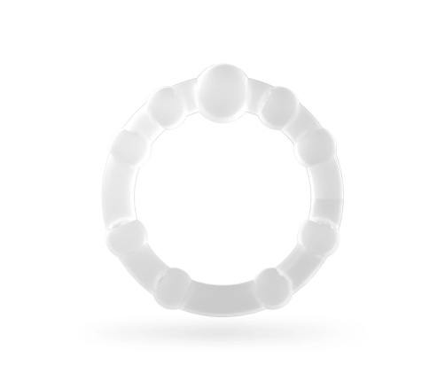 NMC Triple Bead Intimate Ring Set Clear - Flexible 3 Sizes