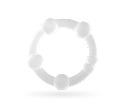 NMC Triple Bead Intimate Ring Set Clear - Flexible 3 Sizes